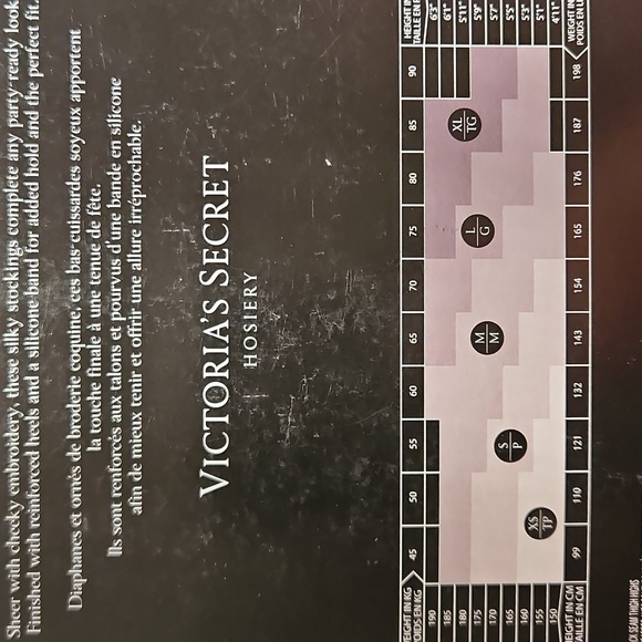 Victoria's Secret Black Thigh Highs - TEASE - Picture 4 of 4